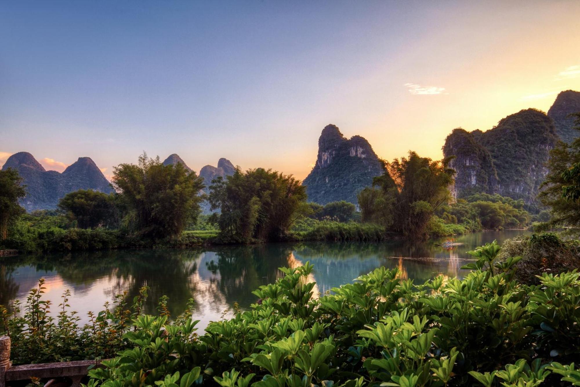Hotel Yangshuo Mountain Retreat Camera foto