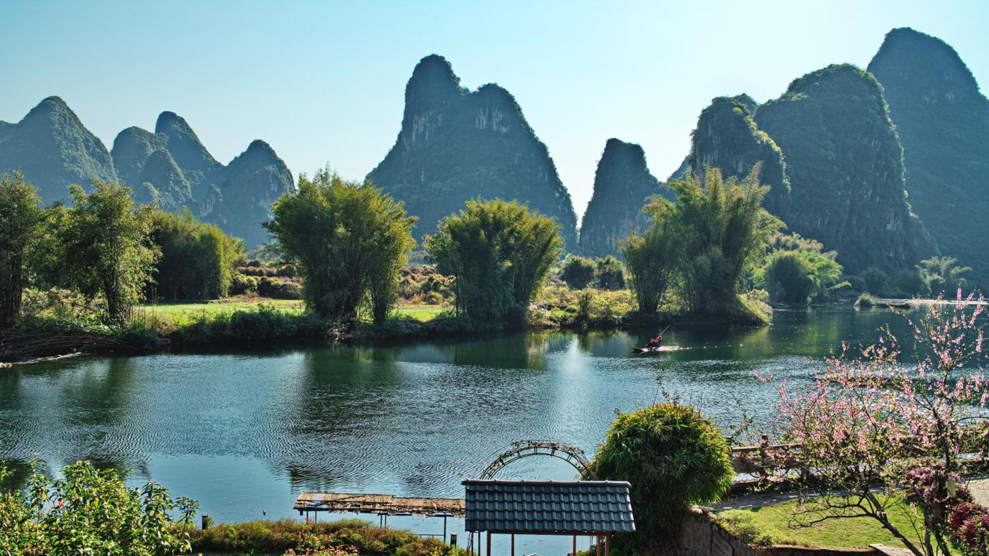 Hotel Yangshuo Mountain Retreat Esterno foto